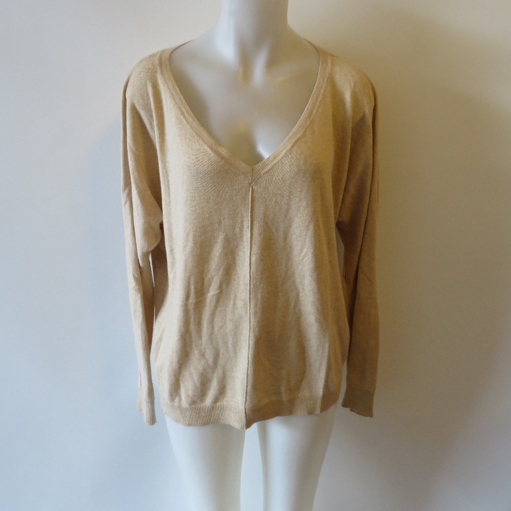 T LOS ANGELES OVER-SIZED LONG SLEEVE SWEATER S: M